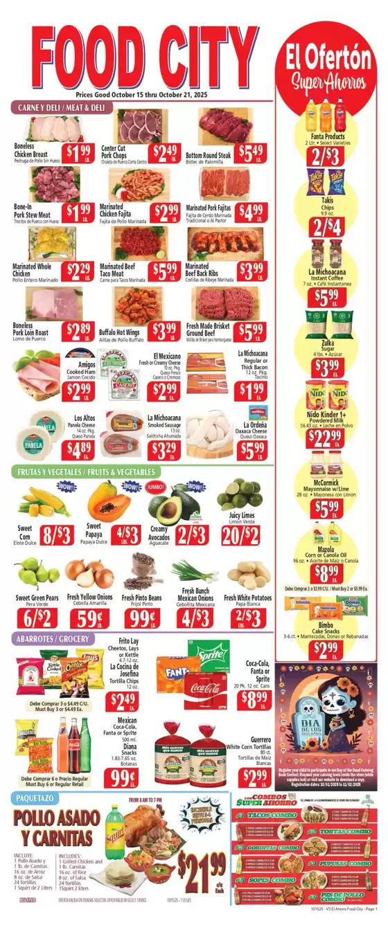 El Ahorro catalogue in Harrisville-UT | Top offers for smart savers | 2025-10-20T00:00:00.000Z - 2025-11-03T00:00:00.000Z