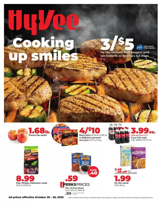 Hy-Vee catalogue in Harrisville-UT | Save now with our deals | 2025-10-20T00:00:00.000Z - 2025-10-26T00:00:00.000Z