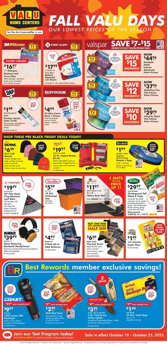Valu Home Centers weekly ad