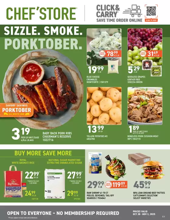 Chef'Store catalogue in Round Rock TX | Great offer for all customers | 2025-10-20T00:00:00.000Z - 2025-11-03T00:00:00.000Z