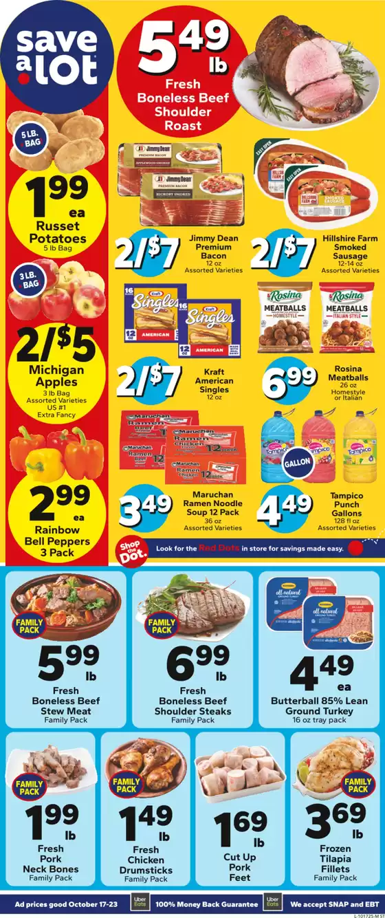 Save a Lot catalogue | Great discounts on selected products | 2025-10-17T00:00:00.000Z - 2025-10-23T00:00:00.000Z