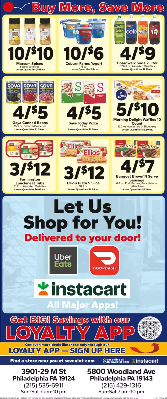Great discounts on selected products