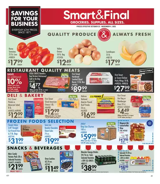 Business & Club Saving (10/22/2025 - 11/04/2025)