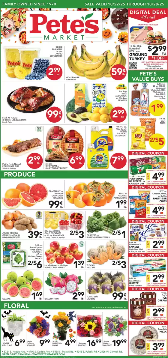 Pete's Fresh Market catalogue in Folsom PA | Great offer for all customers | 2025-10-22T00:00:00.000Z - 2025-10-28T00:00:00.000Z