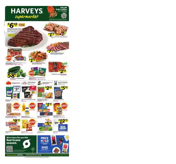 Harveys Supermarkets catalogue in Folsom PA | Exclusive deals and bargains | 2025-10-22T00:00:00.000Z - 2025-10-28T00:00:00.000Z