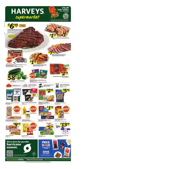 Harveys Supermarkets catalogue in Folsom PA | Great discounts on selected products | 2025-10-22T00:00:00.000Z - 2025-10-28T00:00:00.000Z