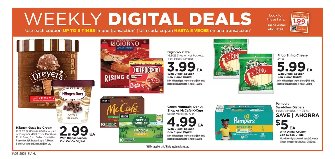 Discounts and promotions