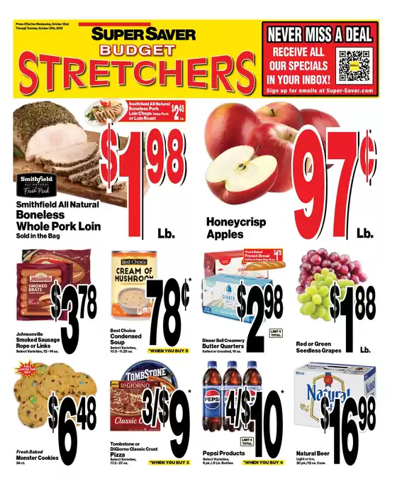 Super Saver catalogue in Houston TX | Our best bargains | 2025-10-22T00:00:00.000Z - 2025-10-28T00:00:00.000Z
