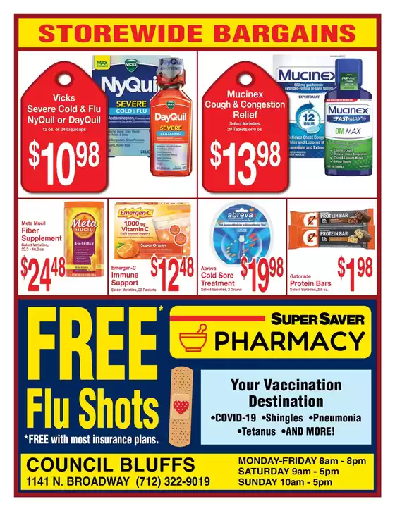 Wide range of offers