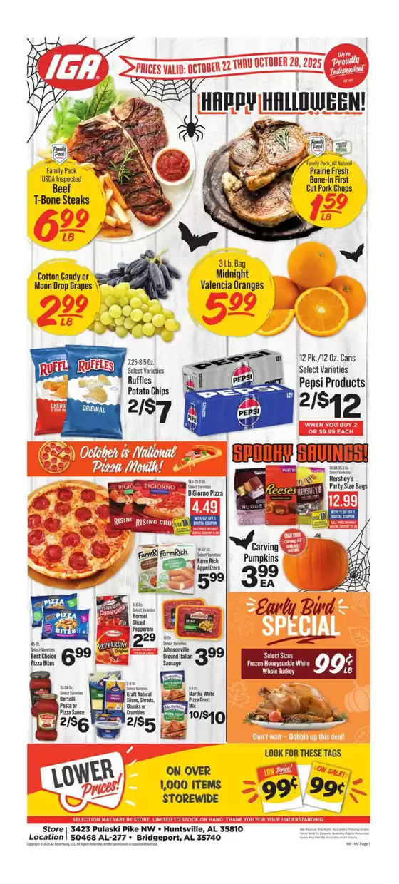Wide range of offers