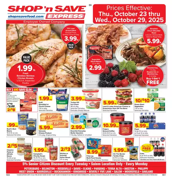 Shop 'n Save catalogue in Aurora CO | Current deals and offers | 2025-10-21T00:00:00.000Z - 2025-11-04T00:00:00.000Z