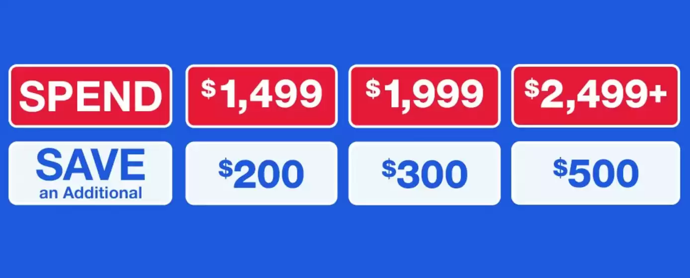 Great discounts on selected products