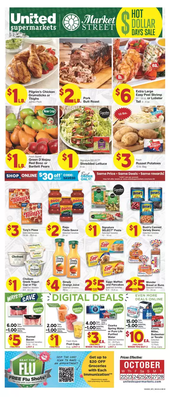 United Supermarkets catalogue in Aurora CO | New offers to discover | 2025-10-21T00:00:00.000Z - 2025-10-28T00:00:00.000Z