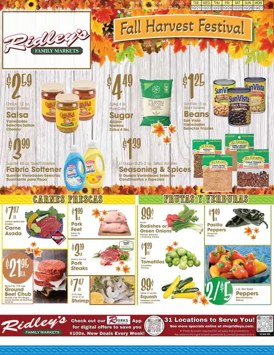 Ridley's Family Markets weekly ad