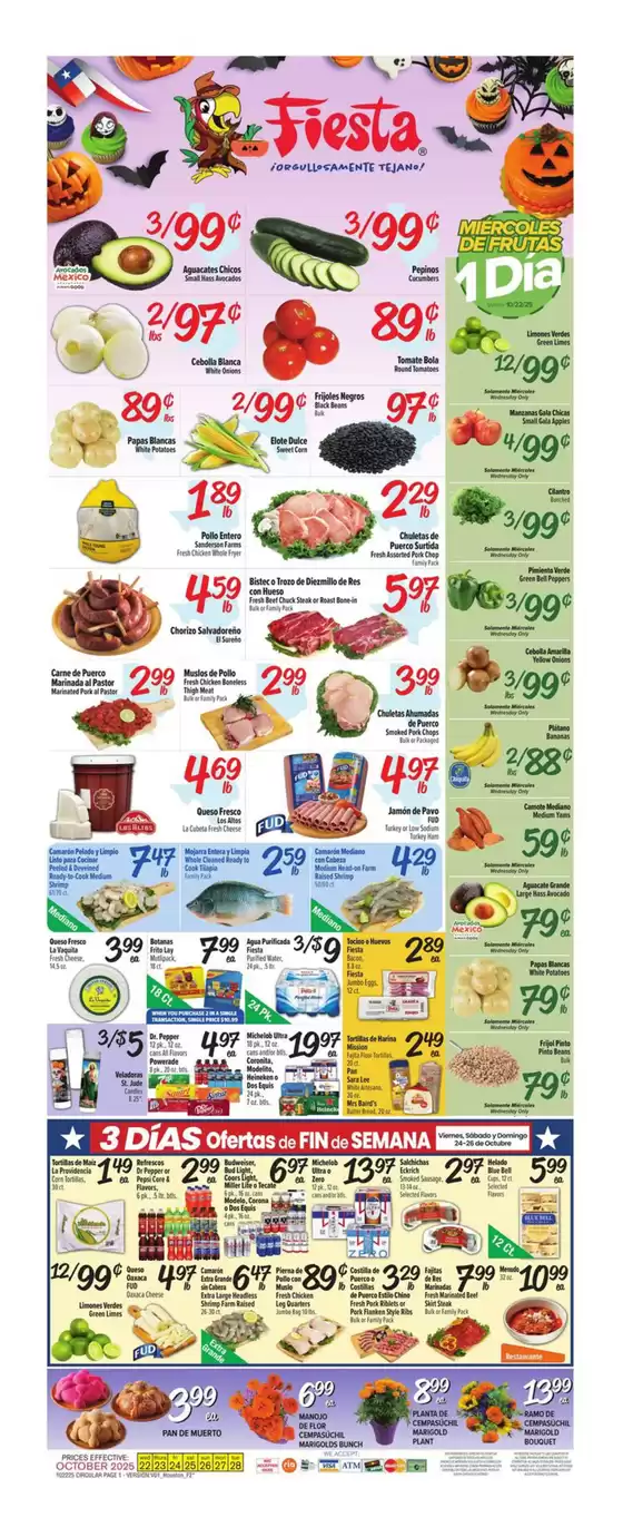 Fiesta Mart catalogue in Waukesha WI | Top offers for all bargain hunters | 2025-10-22T00:00:00.000Z - 2025-10-28T00:00:00.000Z