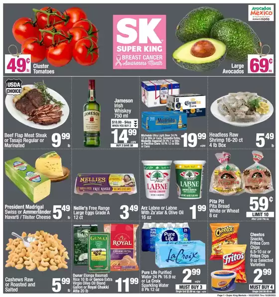 Weekly add Super King Markets