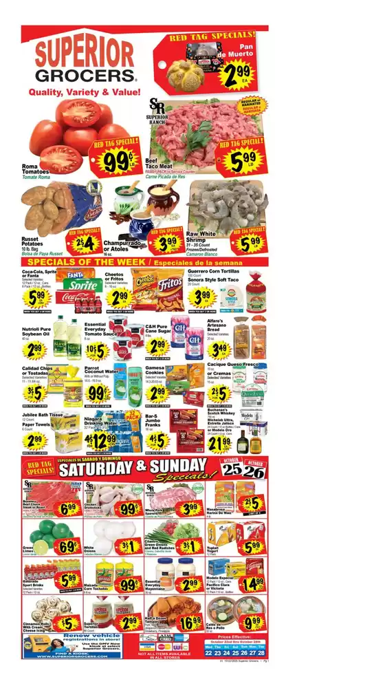 Superior Grocers catalogue in New York | Weekly Specials | 2025-10-22T00:00:00.000Z - 2025-10-28T00:00:00.000Z