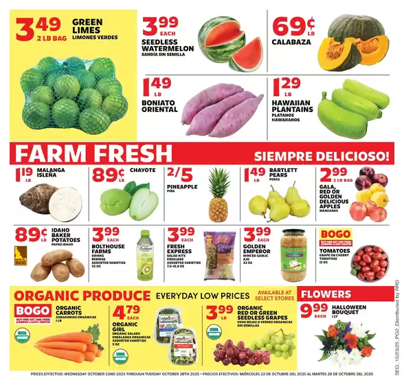 Sedano's weekly ad