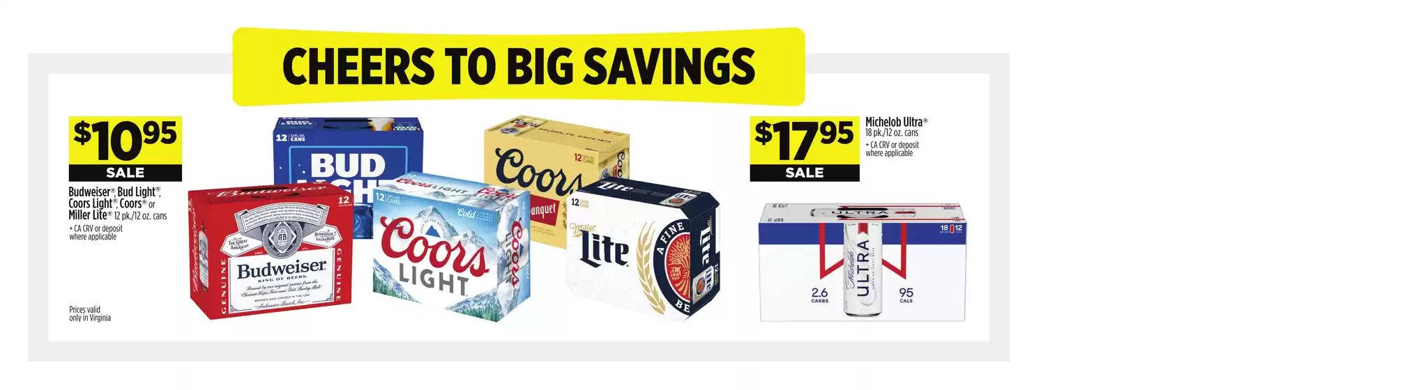 Current special promotions