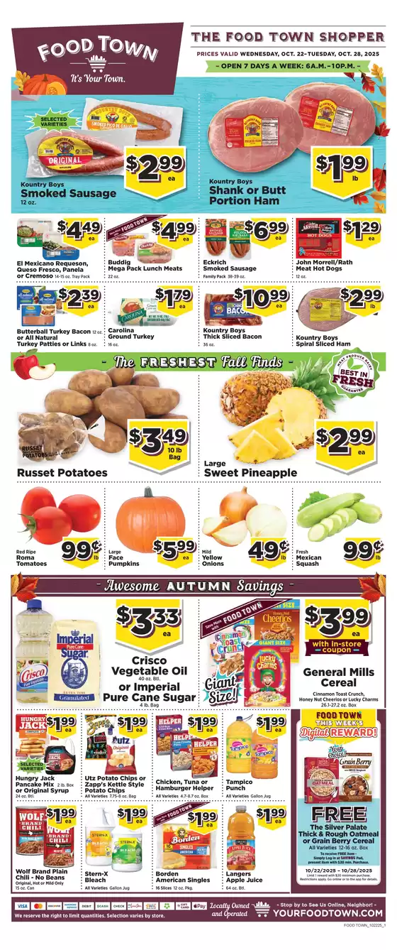 Food Town catalogue in Las Vegas NV | Mailer compressed | 2025-10-22T00:00:00.000Z - 2025-11-05T00:00:00.000Z