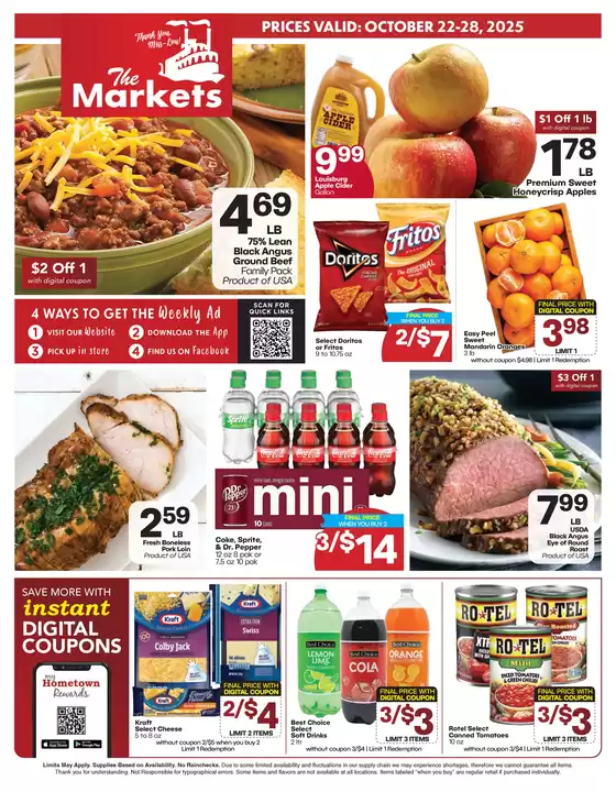 The Markets weekly ad