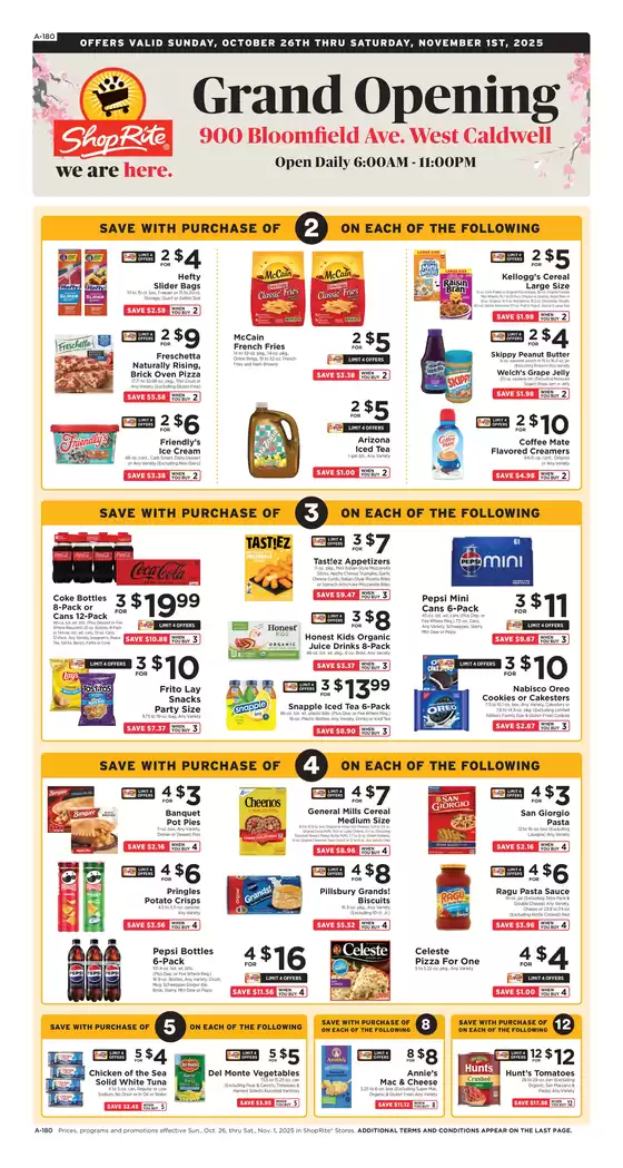 ShopRite catalogue in San Jose CA | Top offers for all bargain hunters | 2025-10-23T00:00:00.000Z - 2025-11-01T00:00:00.000Z