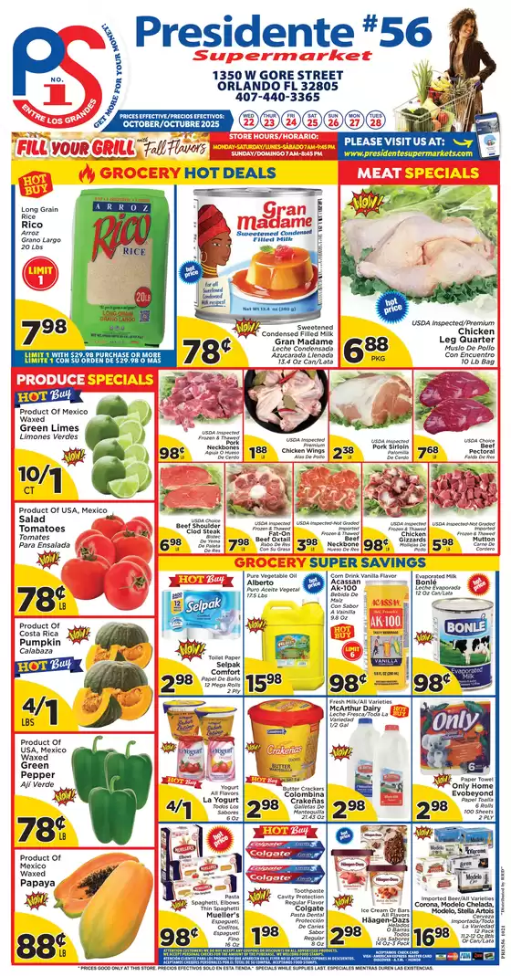 Presidente catalogue in San Jose CA | New offers to discover | 2025-10-23T00:00:00.000Z - 2025-11-06T00:00:00.000Z