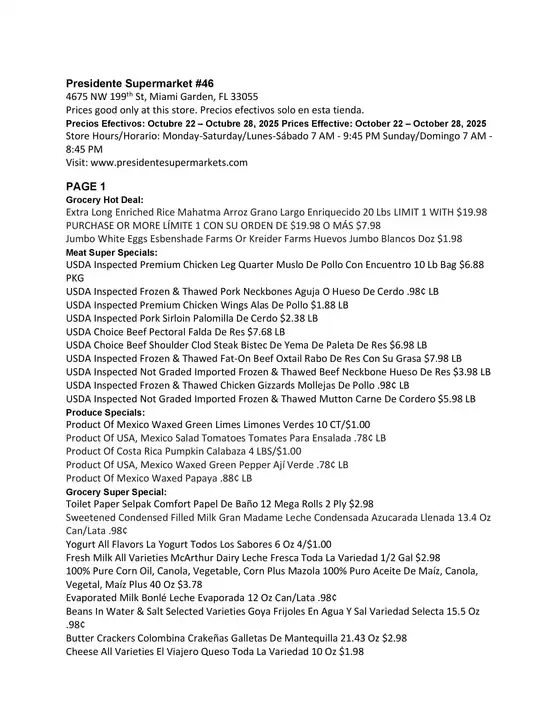 Special offers for you