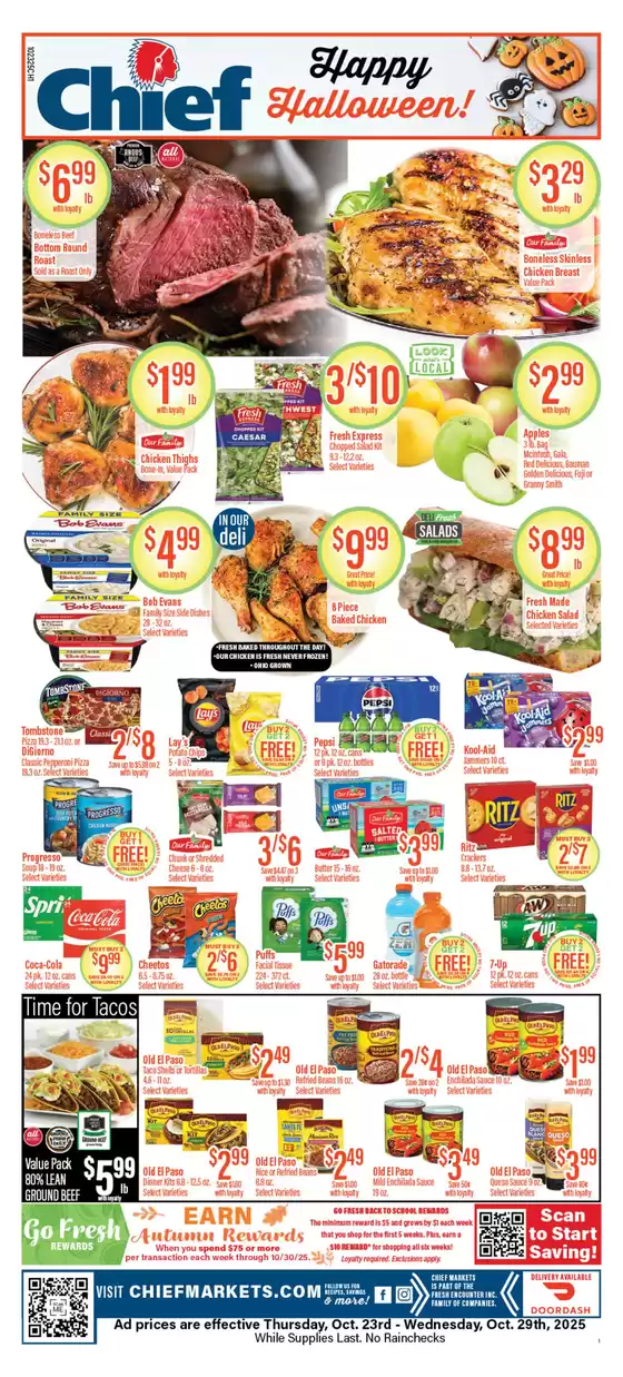 Chief Supermarket catalogue in Virginia Beach VA | Chief Supermarket weekly ad | 2025-10-23T00:00:00.000Z - 2025-10-29T00:00:00.000Z