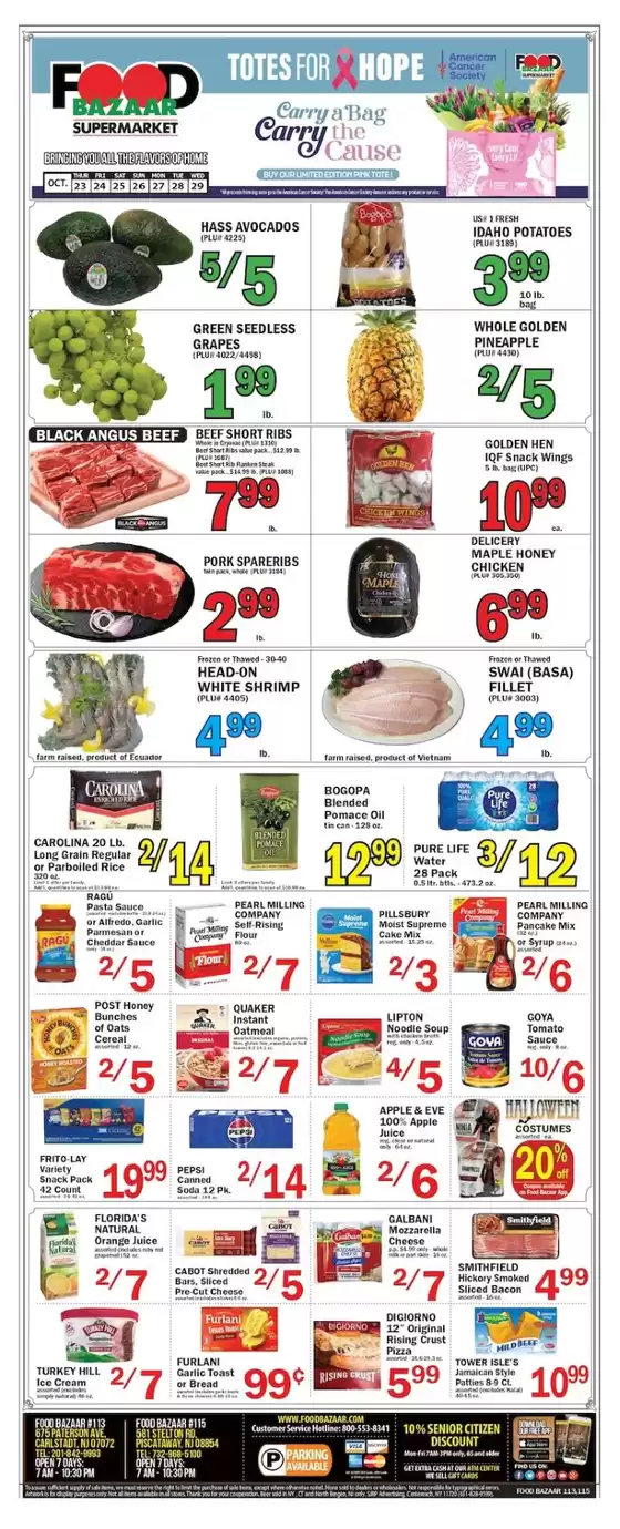 Food Bazaar catalogue in Virginia Beach VA | Exclusive deals for our customers | 2025-10-23T00:00:00.000Z - 2025-10-29T00:00:00.000Z