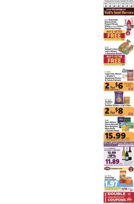 Wide range of offers
