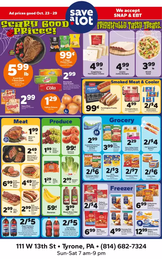 Save a Lot catalogue in Lewistown PA | Special offers for you | 2025-10-23T00:00:00.000Z - 2025-10-29T00:00:00.000Z