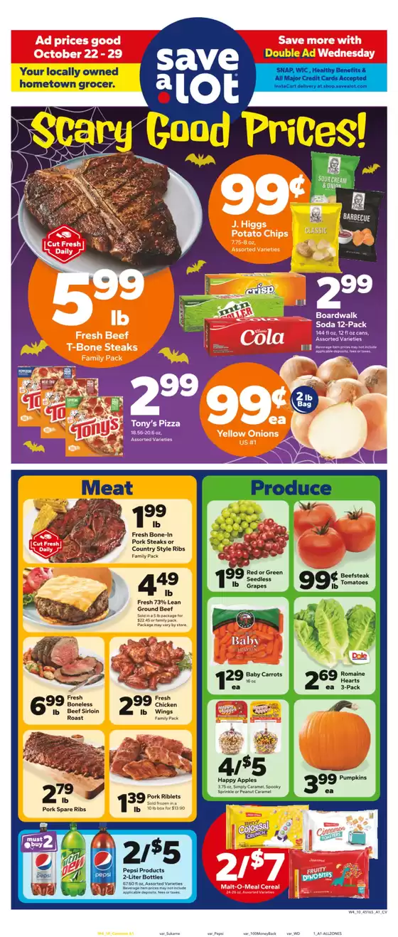 Save a Lot catalogue in Lincoln NE | Great discounts on selected products | 2025-10-22T00:00:00.000Z - 2025-10-28T00:00:00.000Z