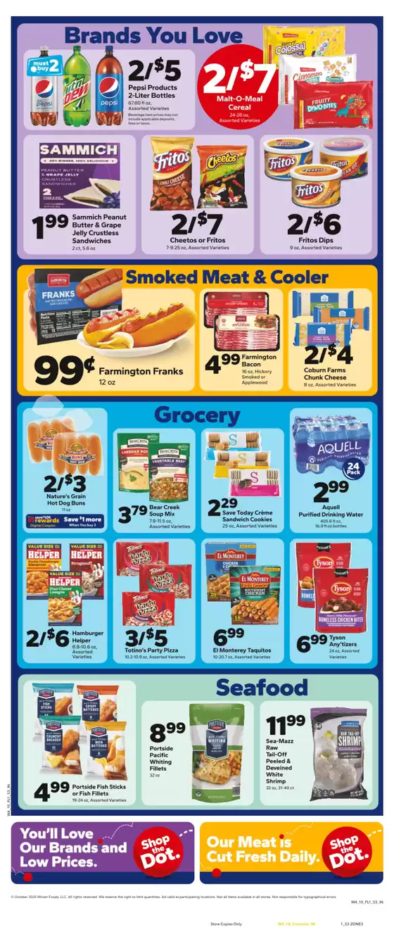 Attractive special offers for everyone