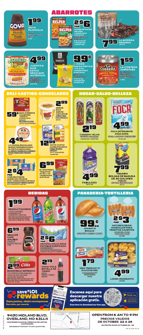 Wide range of offers