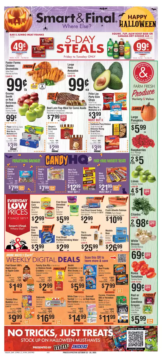 Smart & Final catalogue in Santee CA | Great offer for bargain hunters | 2025-10-24T00:00:00.000Z - 2025-10-28T00:00:00.000Z