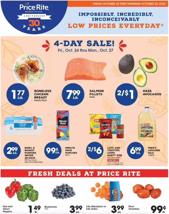 Price Rite catalogue in Bellflower CA | Weekly Ads Price Rite | 2025-10-24T00:00:00.000Z - 2025-10-30T00:00:00.000Z