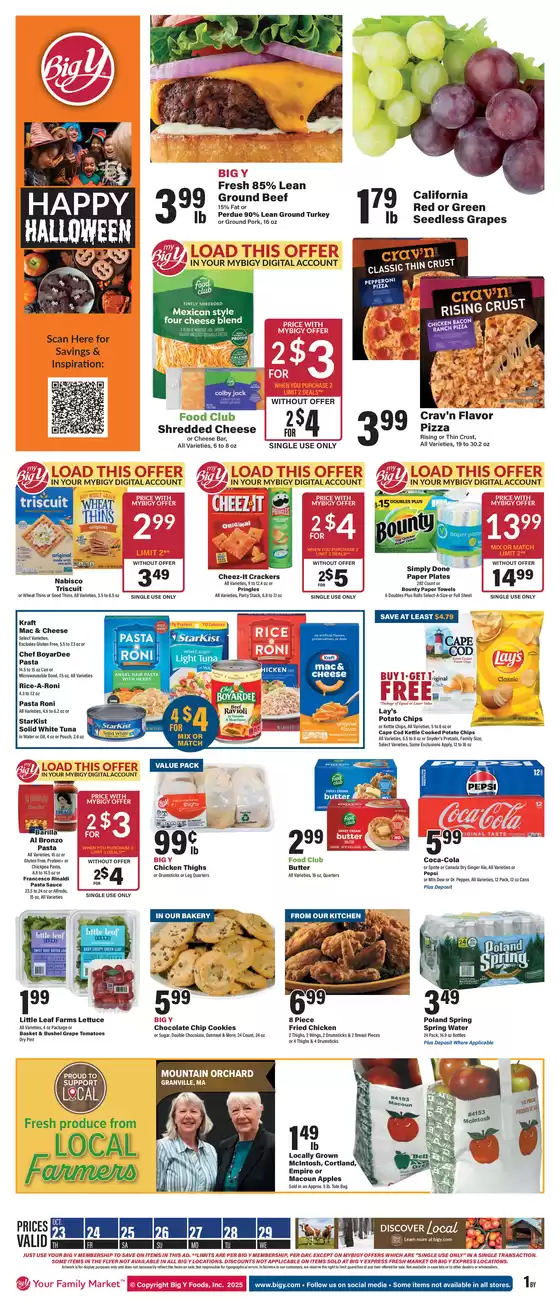 Big Y catalogue in Santee CA | Weekly Ad | 2025-10-23T00:00:00.000Z - 2025-10-29T00:00:00.000Z