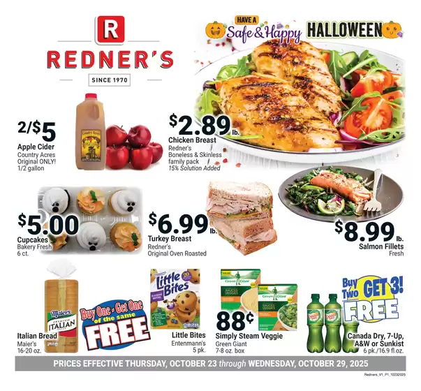 Redner's Warehouse catalogue in Santee CA | On Sale October_23_S37 | 2025-10-23T00:00:00.000Z - 2025-10-29T00:00:00.000Z