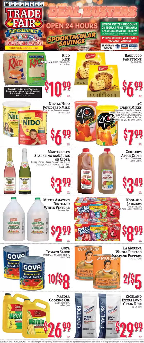 Exclusive deals and bargains