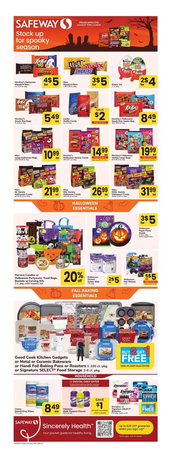 Safeway catalogue in Riverside CA | Safeway - Eastern - GMI | 2025-10-24T00:00:00.000Z - 2025-11-06T00:00:00.000Z