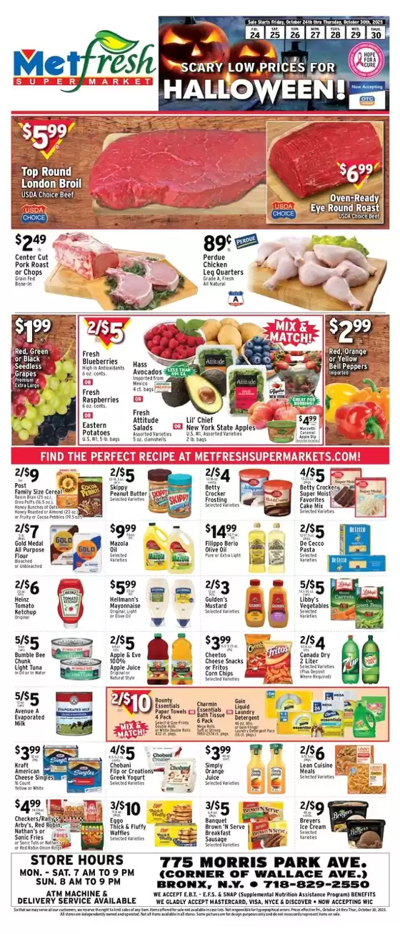 Met Foodmarkets catalogue in Riverside CA | Offers for bargain hunters | 2025-10-24T00:00:00.000Z - 2025-10-30T00:00:00.000Z