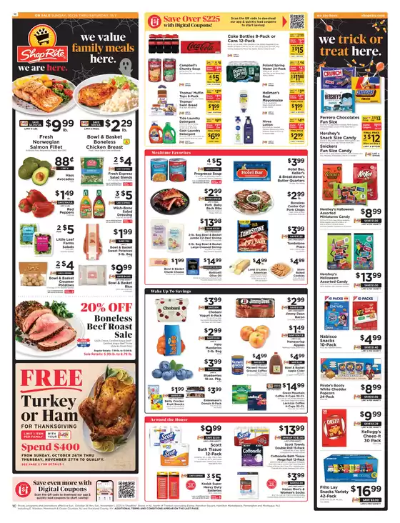 Discounts and promotions