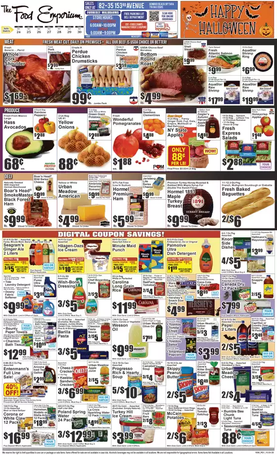 Current special promotions