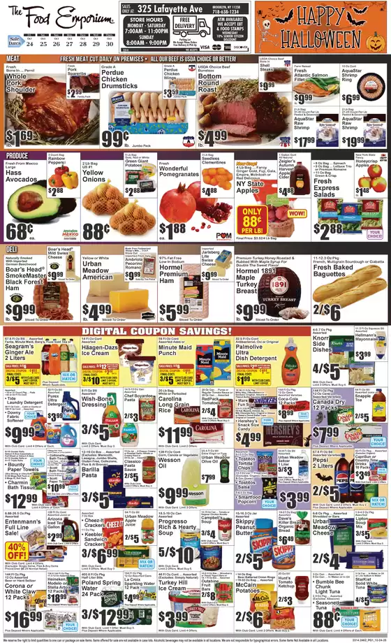 The Food Emporium catalogue in Harrisburg PA | Discover attractive offers | 2025-10-25T00:00:00.000Z - 2025-11-08T00:00:00.000Z