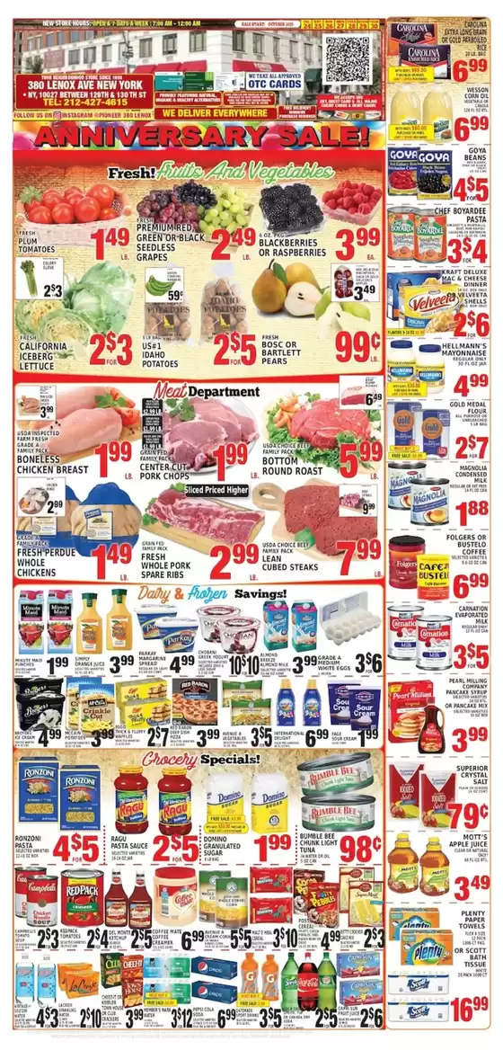 Pioneer Supermarkets catalogue in San Diego CA | Top deals and discounts | 2025-10-25T00:00:00.000Z - 2025-11-08T00:00:00.000Z