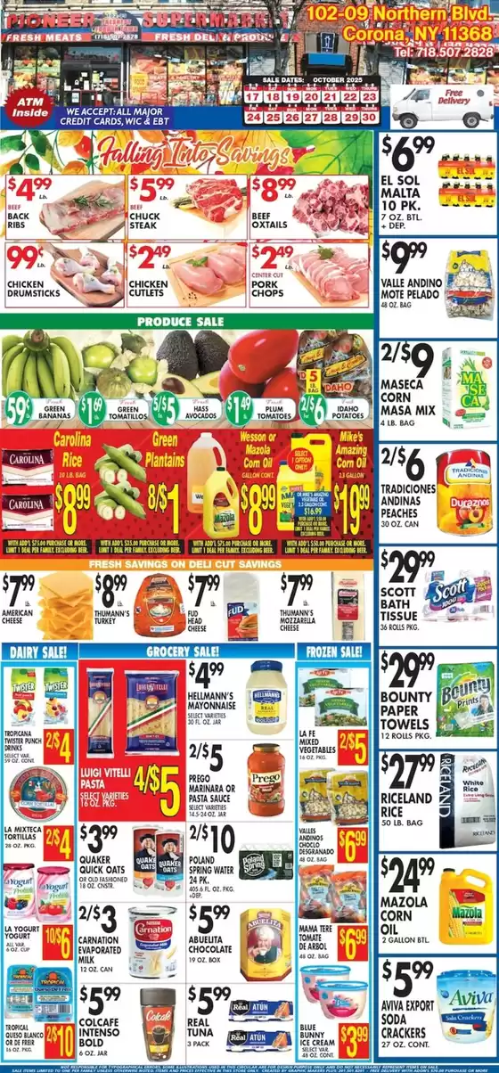 Pioneer Supermarkets catalogue in San Diego CA | Great discounts on selected products | 2025-10-25T00:00:00.000Z - 2025-11-08T00:00:00.000Z