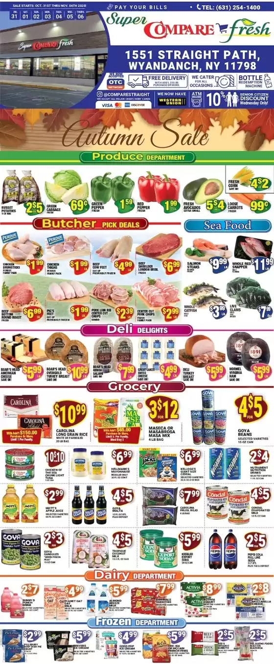 Compare Foods catalogue in Havelock NC | Save now with our deals | 2025-10-25T00:00:00.000Z - 2025-11-08T00:00:00.000Z