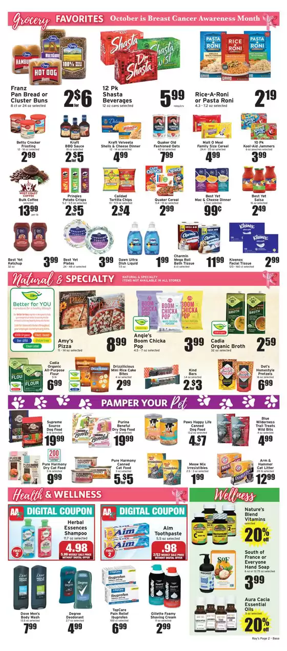 Ray's Food weekly ad