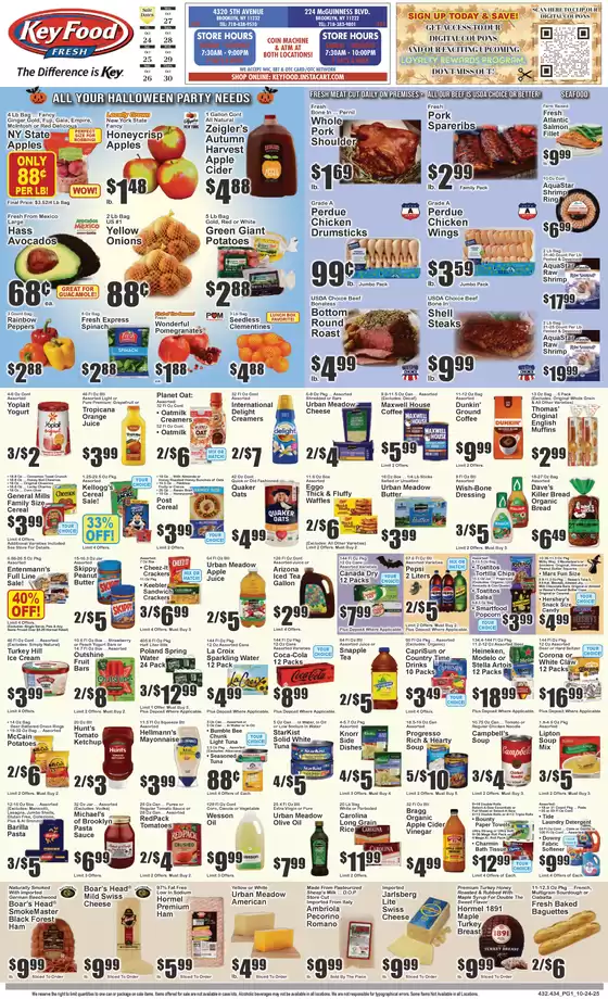 Key Food catalogue in Havelock NC | Top deals and discounts | 2025-10-25T00:00:00.000Z - 2025-11-08T00:00:00.000Z